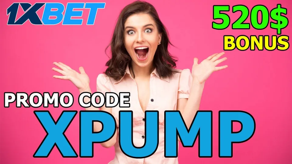 1xbet promo kod, how the XPUMP code works for new players